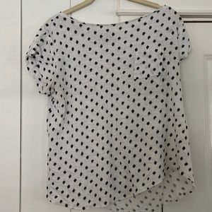 Blue and white loft shirt